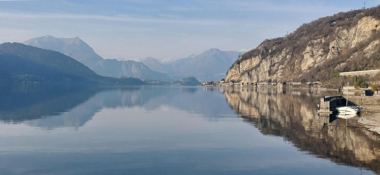 Mansarda Sole E Lago Lierna Bagian luar foto
